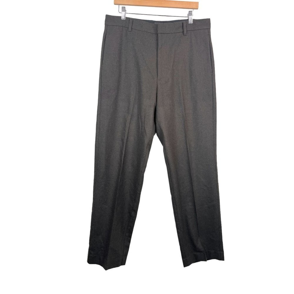 Banana Republic mens wool blend trouser pants sz 35R